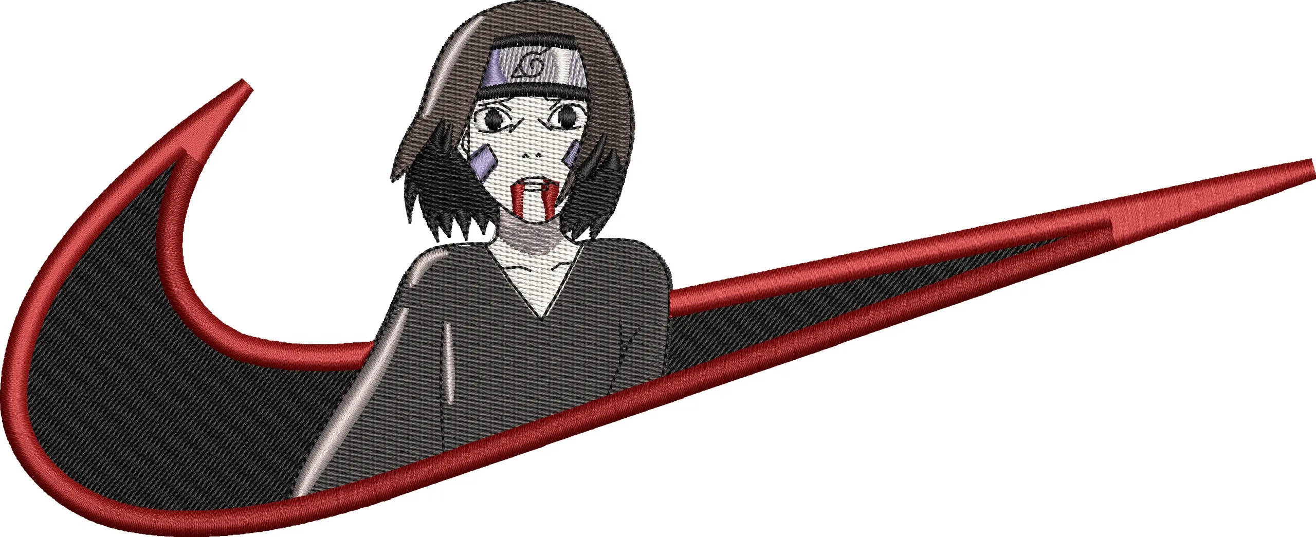 Alternative view of  Anko Mitarashi in Red Nike Swoosh 