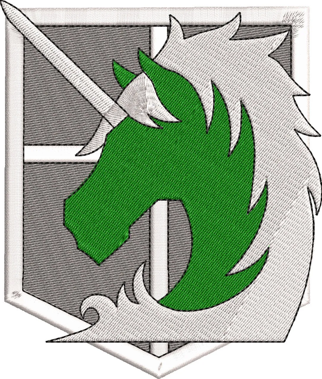 Alternative view of  Attack on Titan Military Police Brigade Emblem 