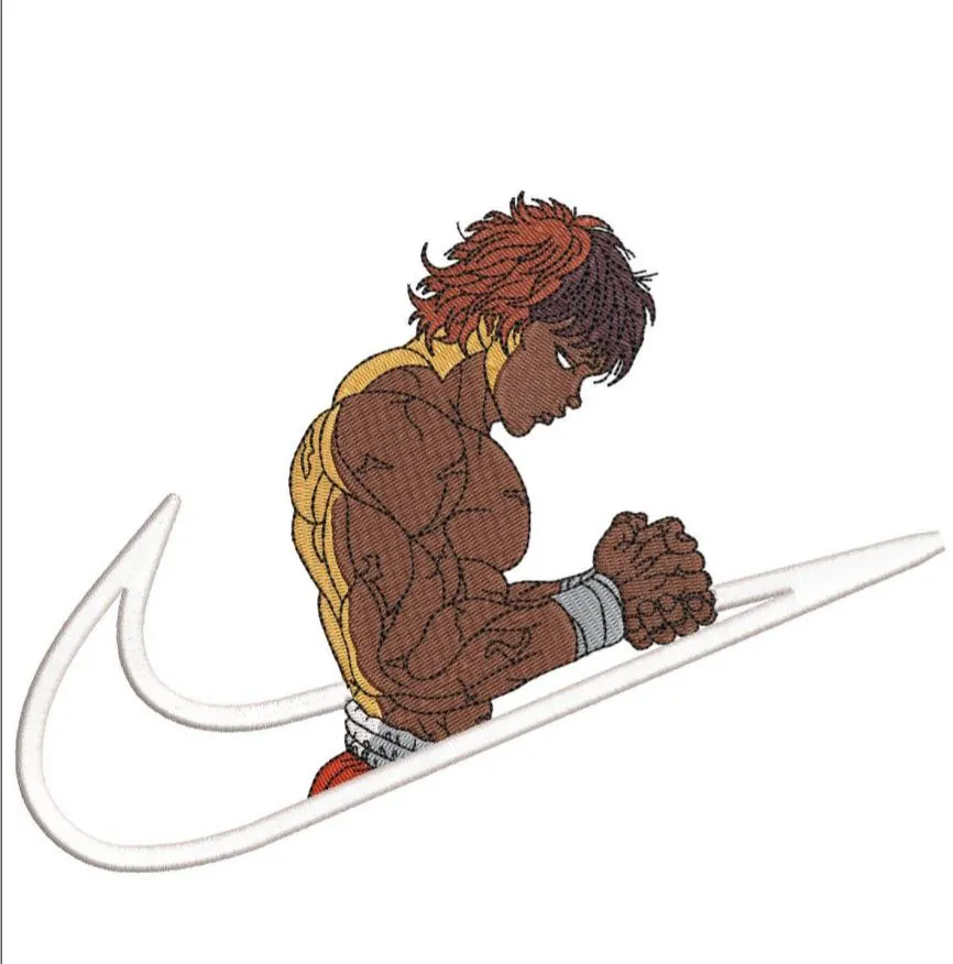 Alternative view of  Baki Hanma in Nike Swoosh 