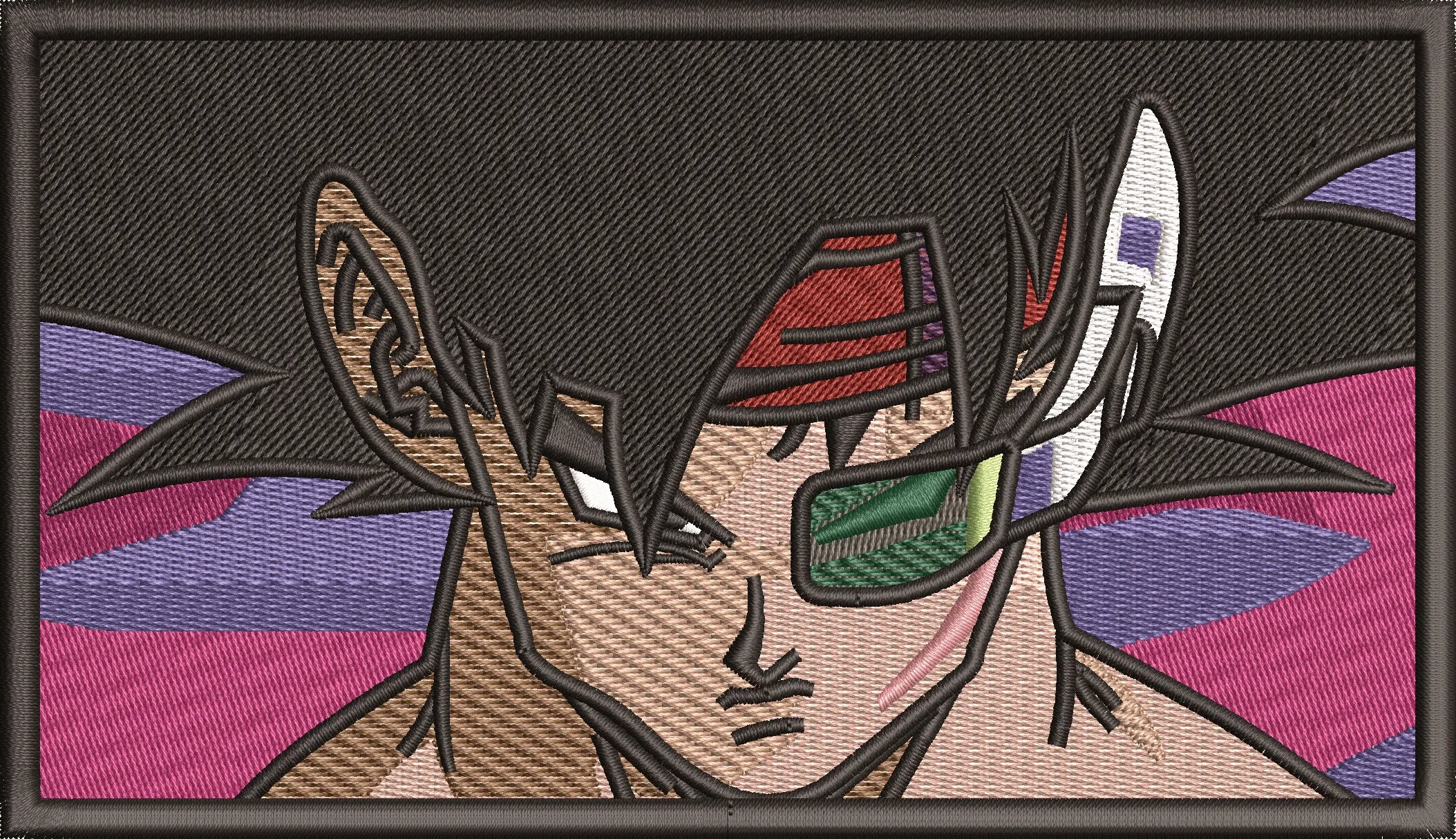 Alternative view of  Bardock Embroidered Portrait 