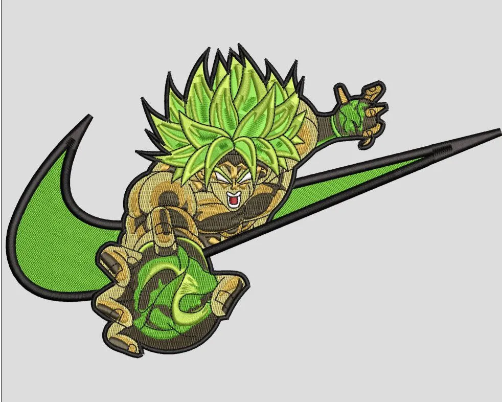 Alternative view of  Broly in Nike Swoosh Logo Embroidery 