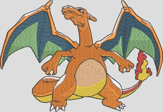 Alternative view of  Charizard Embroidered Patch Style 