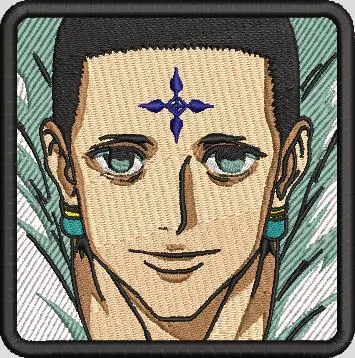 Alternative view of  Chrollo Lucilfer Embroidery Portrait 