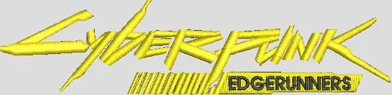 Alternative view of  Cyberpunk Edgerunners Logo Embroidery 