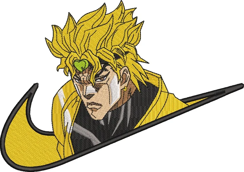 Alternative view of  Dio Brando with Nike Swoosh 