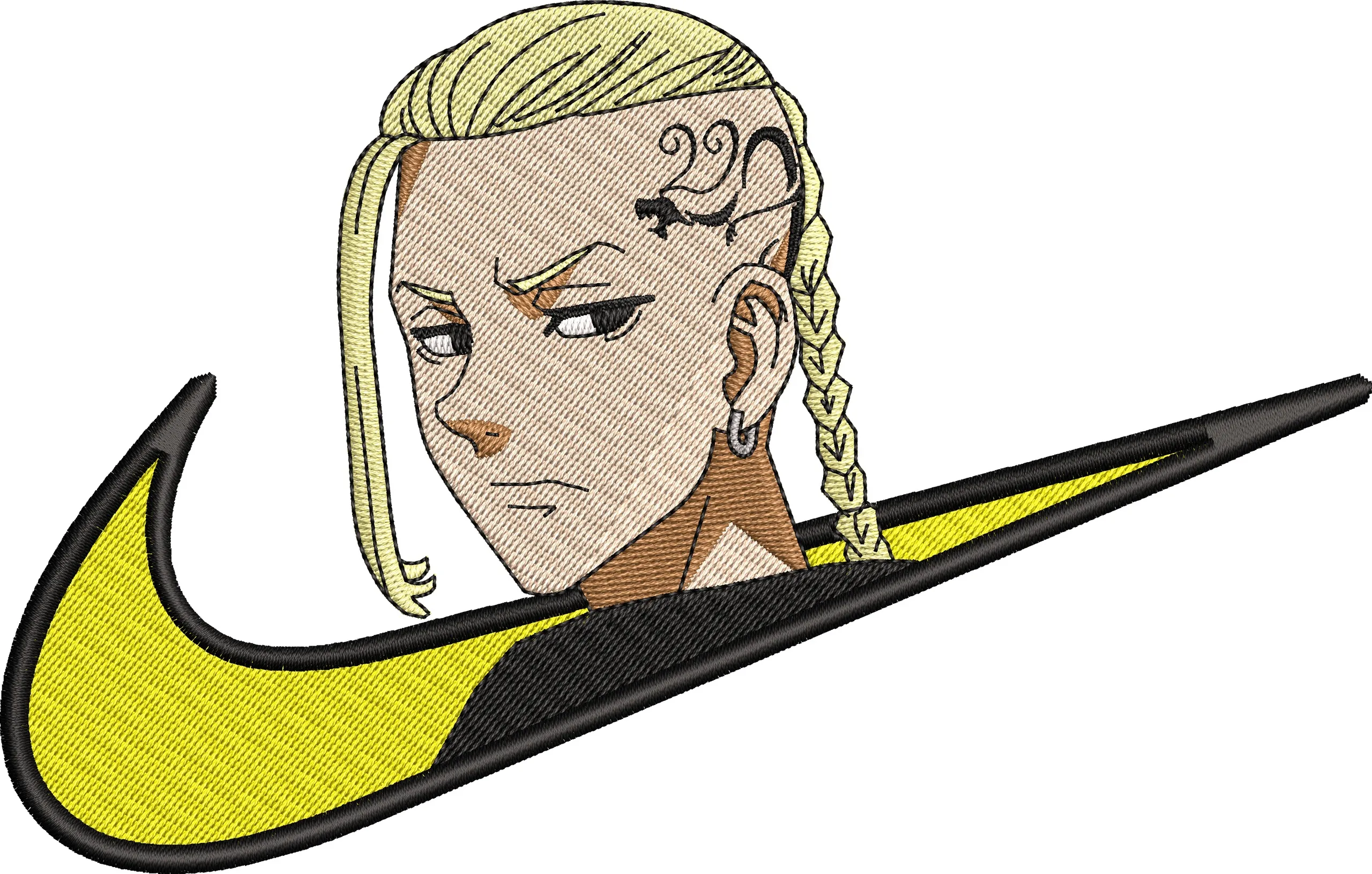 Alternative view of  Draken Tokyo Revengers with Nike Swoosh 