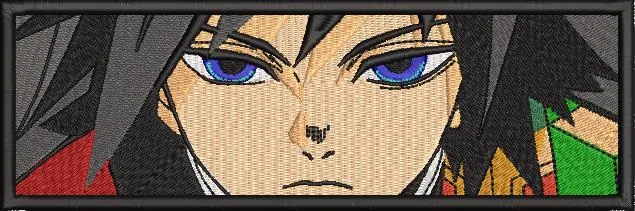 Alternative view of  Giyu Tomioka Close Up Embroidery Patch 