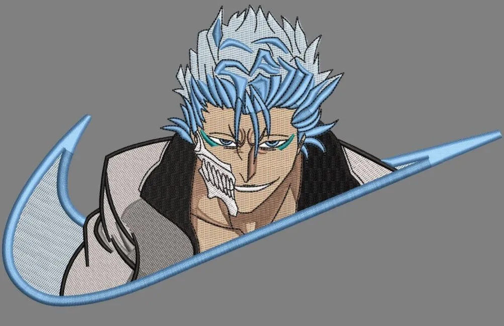 Alternative view of  Grimmjow Jaegerjaquez in Blue Nike Logo 