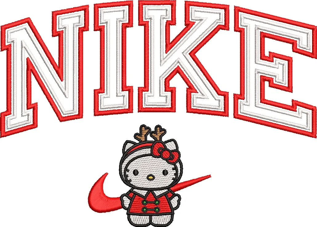 Alternative view of  Hello Kitty in Nike Christmas Costume 