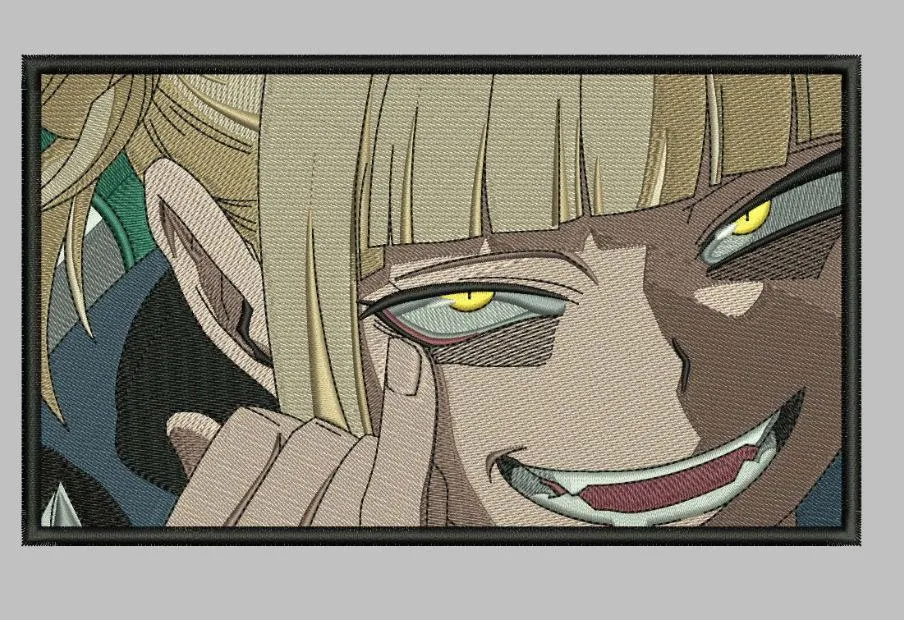 Alternative view of  Himiko Toga Closeup Embroidered Patch Style 