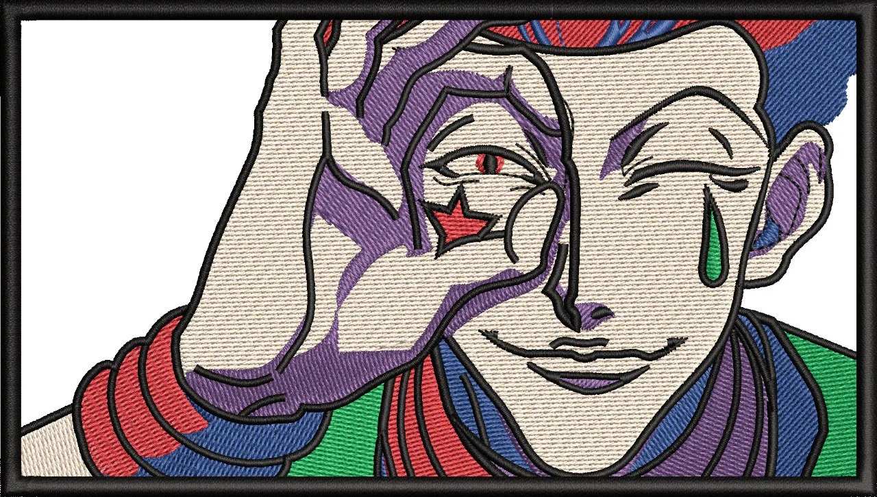 Alternative view of  Hisoka Portrait Embroidery Style 