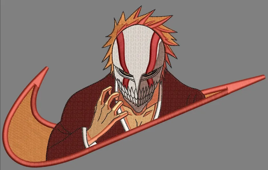 Alternative view of  Hollow Ichigo with Nike Swoosh 