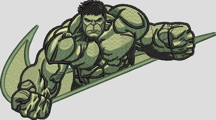 Alternative view of  Hulk with Nike Logo Embroidery 
