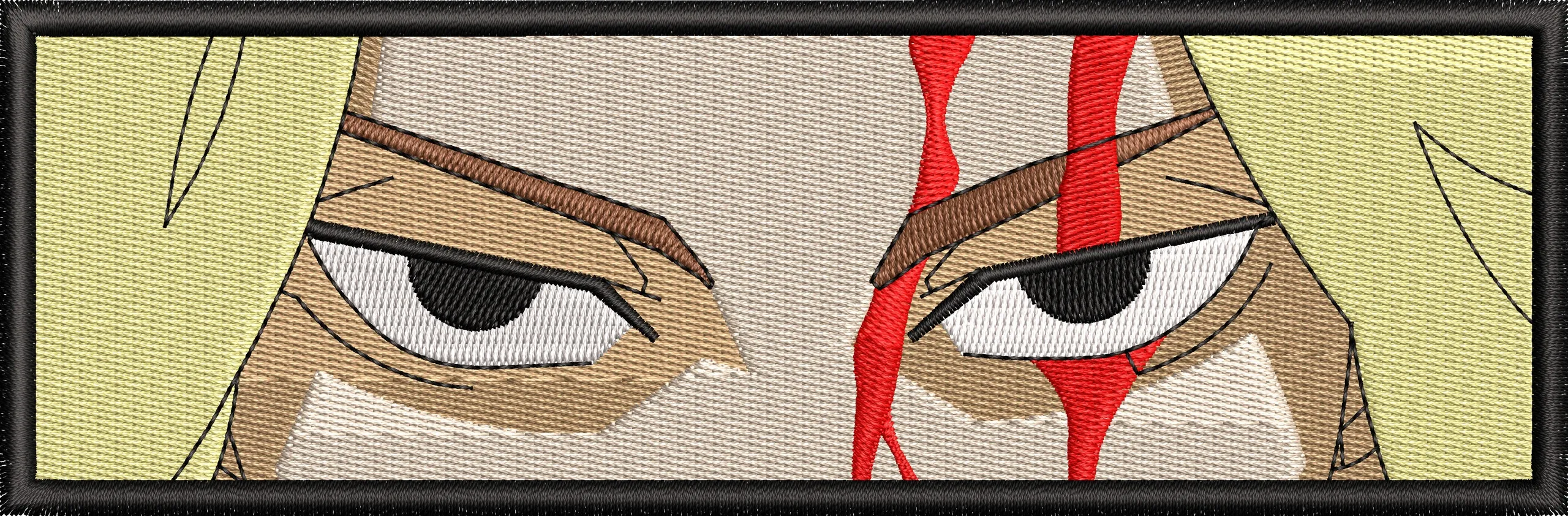 Alternative view of  Intense Blonde Anime Eyes with Blood 
