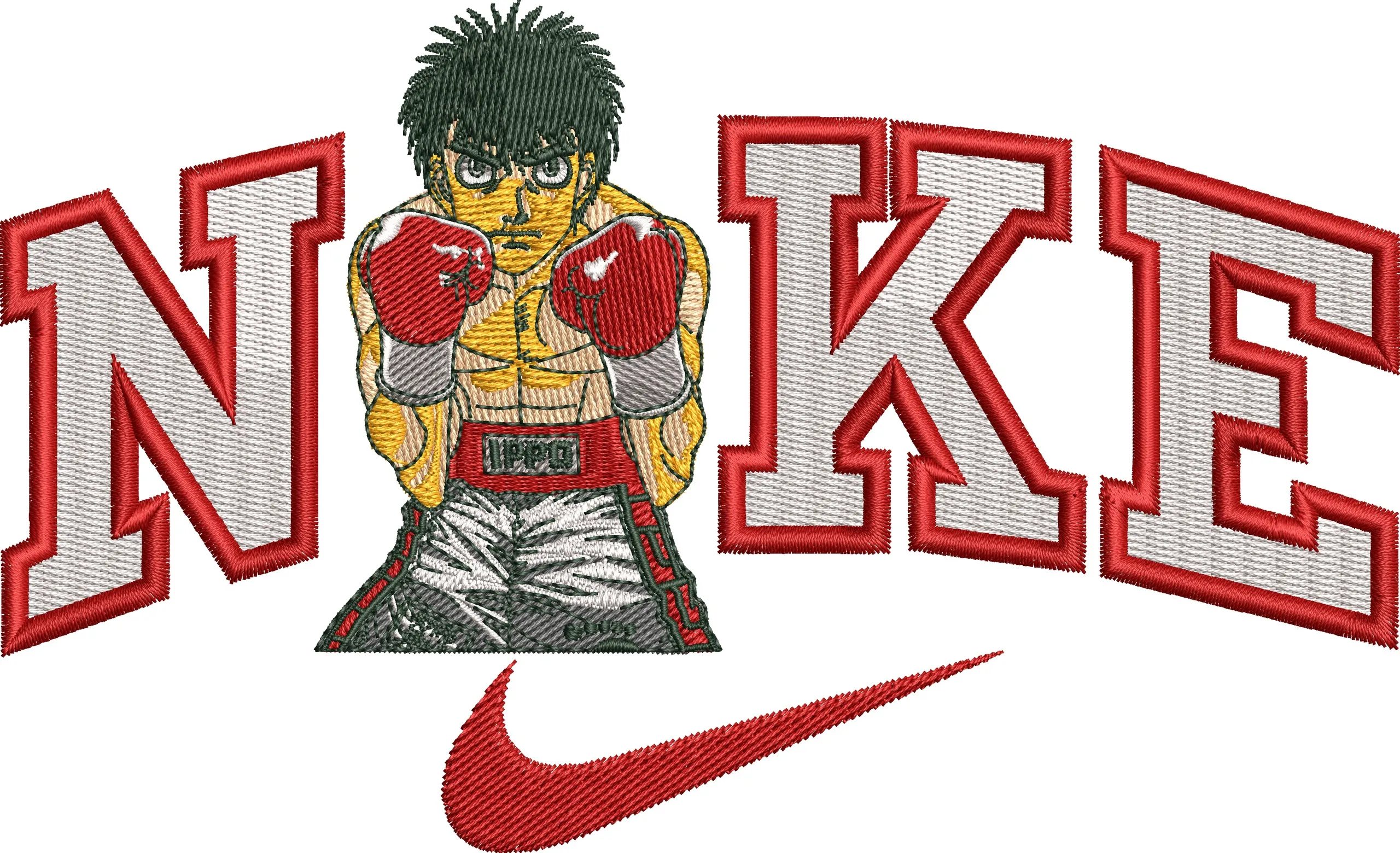 Alternative view of  Ippo Makunouchi in Nike Logo Boxing Theme 