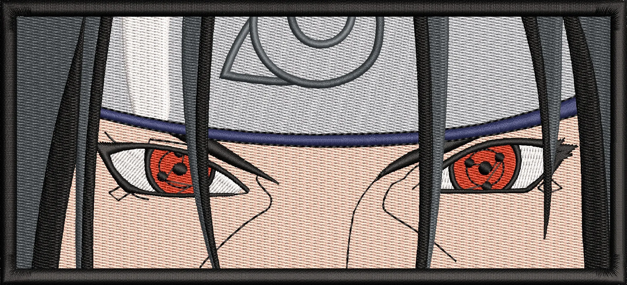 Alternative view of  Itachi Uchiha Intense Eyes Headband Patch 