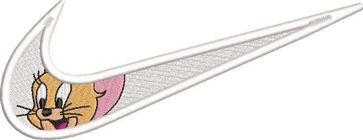 Alternative view of  Jerry in Nike Swoosh Logo 