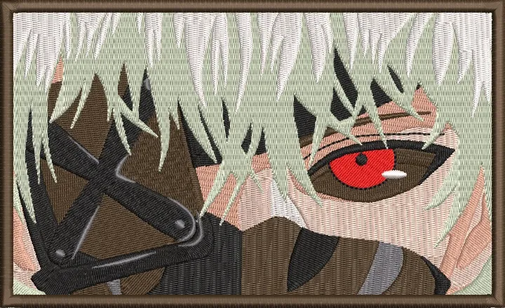 Alternative view of  Kakashi Hatake Sharingan Eye Embroidery 
