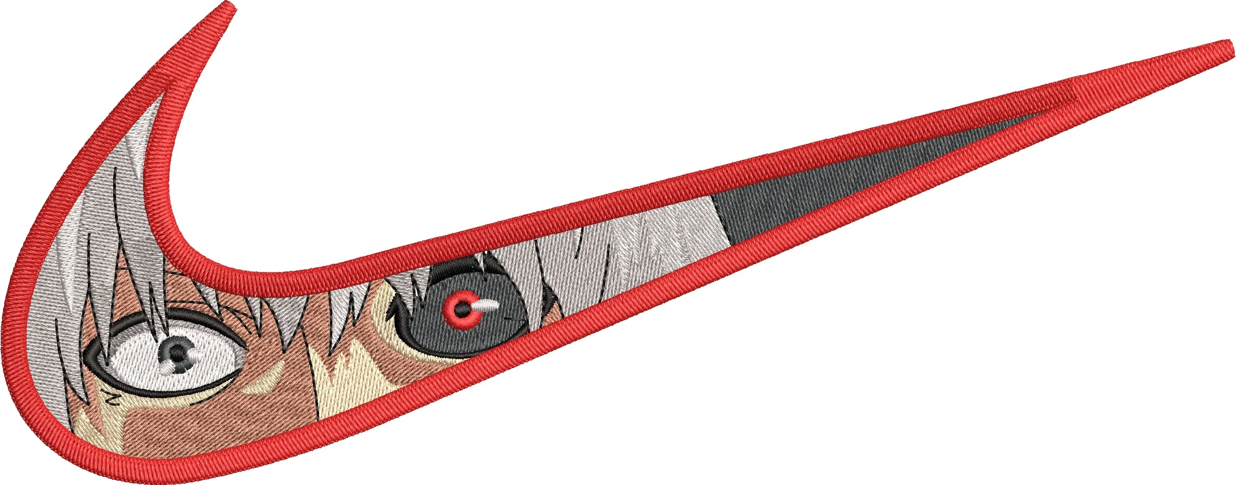 Alternative view of  Kaneki Ken Eyes in Nike Swoosh 