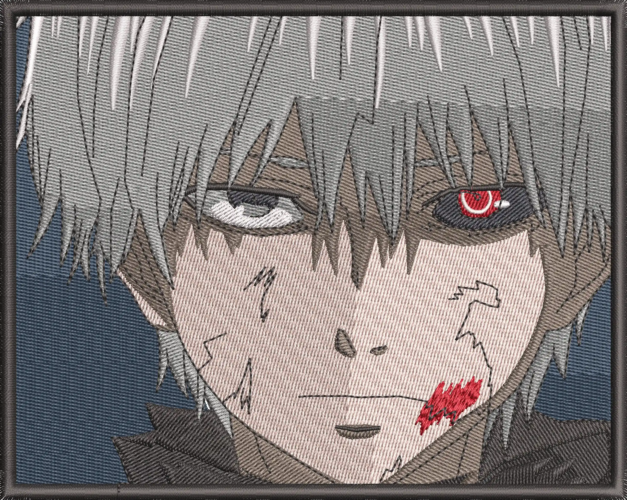 Alternative view of  Kaneki Ken from Tokyo Ghoul Embroidered Patch 