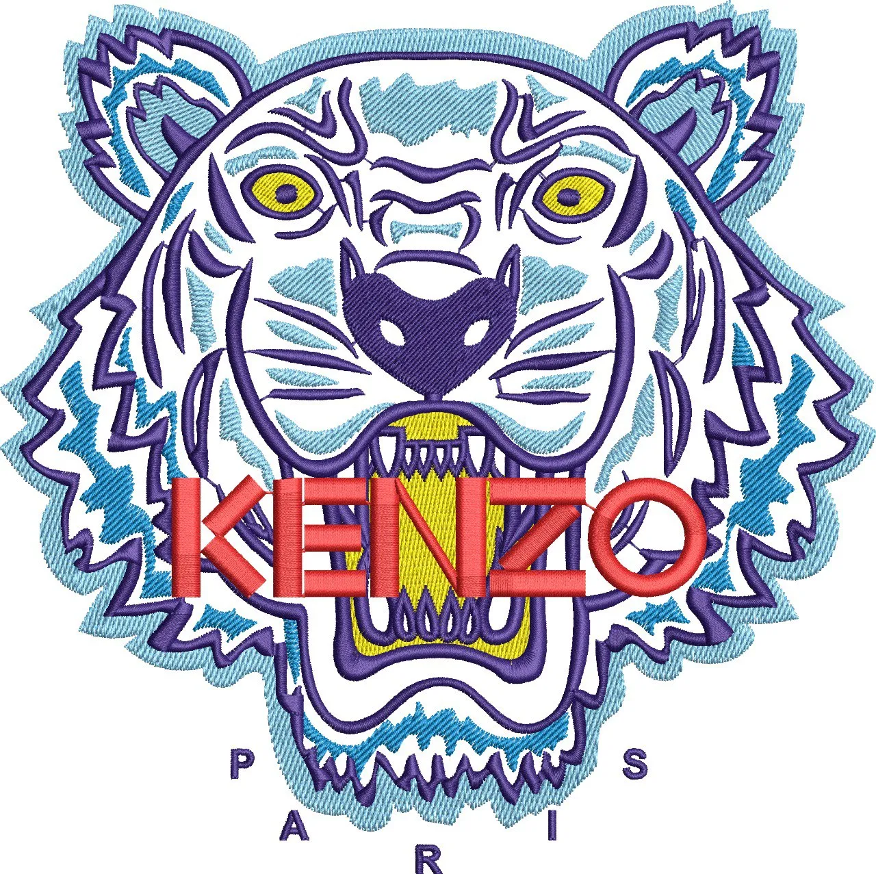 Alternative view of  Kenzo Tiger Head Embroidery Logo 