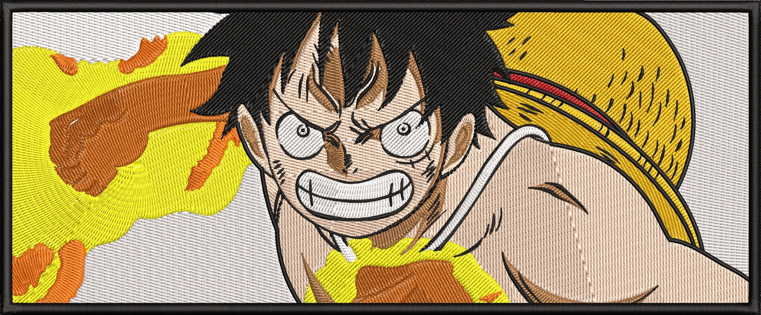 Alternative view of  Luffy Gear Second Embroidered Patch 