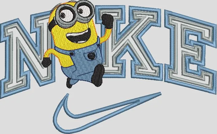 Alternative view of  Minion with Nike Logo Embroidery 