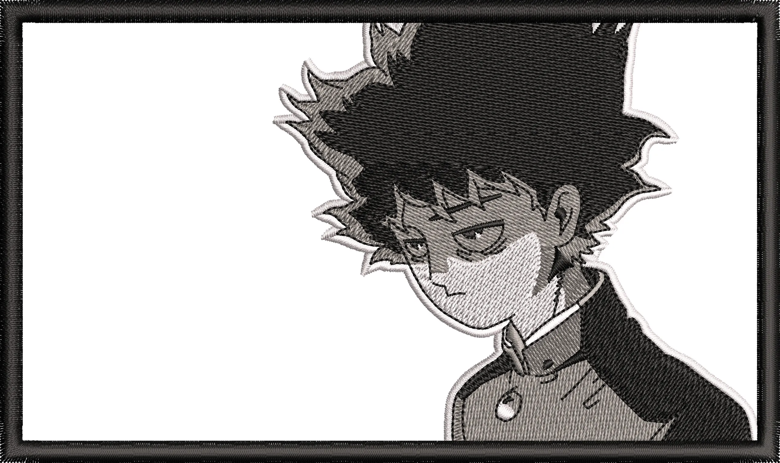 Alternative view of  Mob Monochrome Embroidered Patch Style 