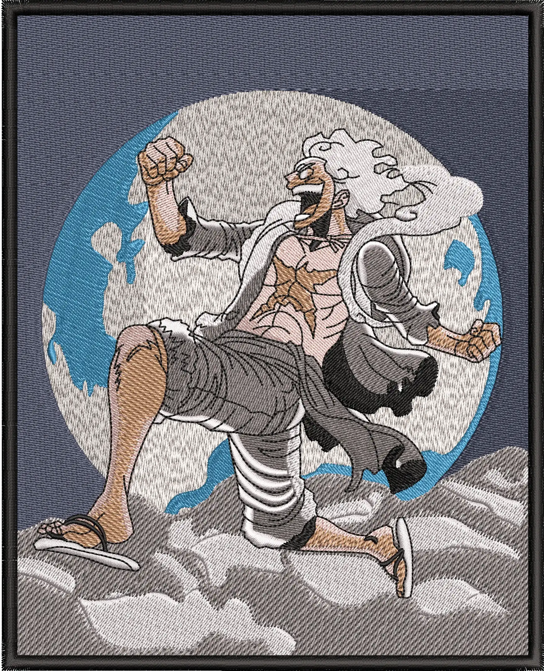 Alternative view of  Monkey D Luffy Gear Fifth Embroidered Patch 