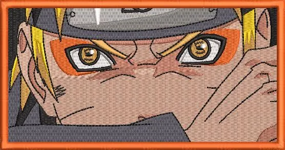 Alternative view of  Naruto Uzumaki Sage Mode Embroidered Patch 