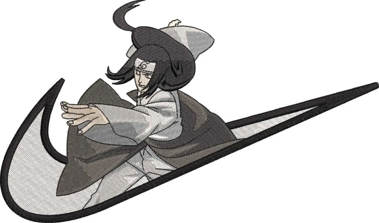 Alternative view of  Neji Hyuga in Nike Swoosh Patch 
