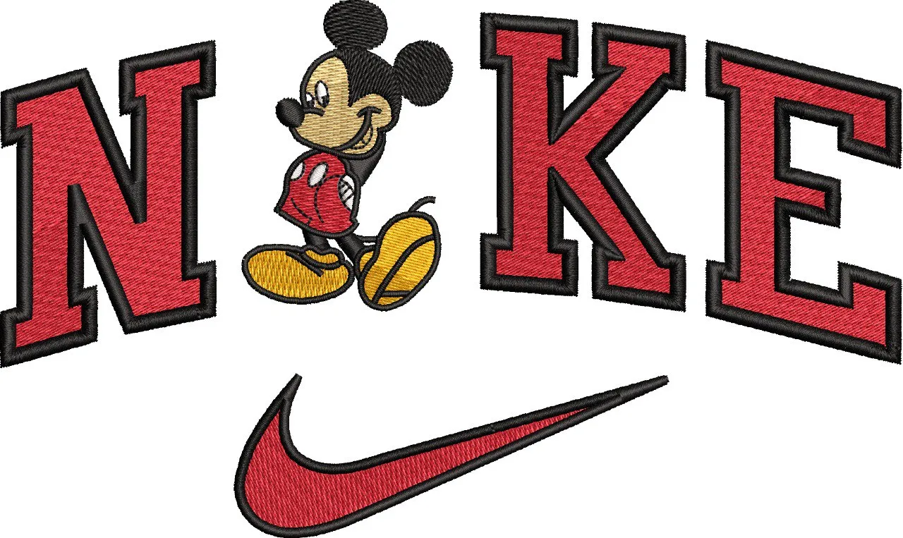 Alternative view of  Nike With Mickey Mouse Embroidery 