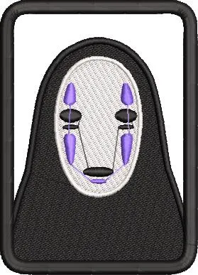 Alternative view of  No Face Spirited Away Rectangular Patch 