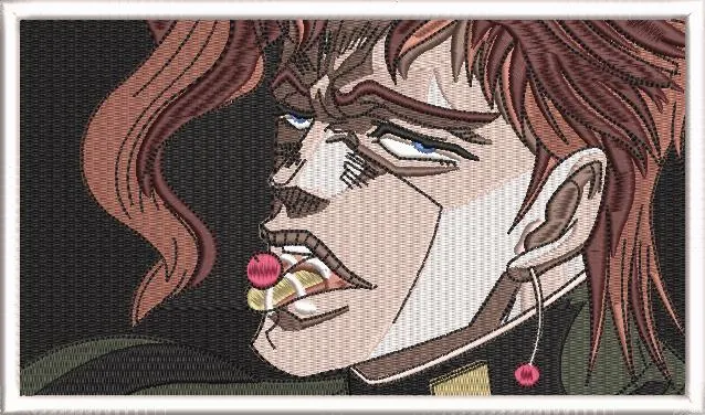 Alternative view of  Noriaki Kakyoin Embroidered Patch Style 