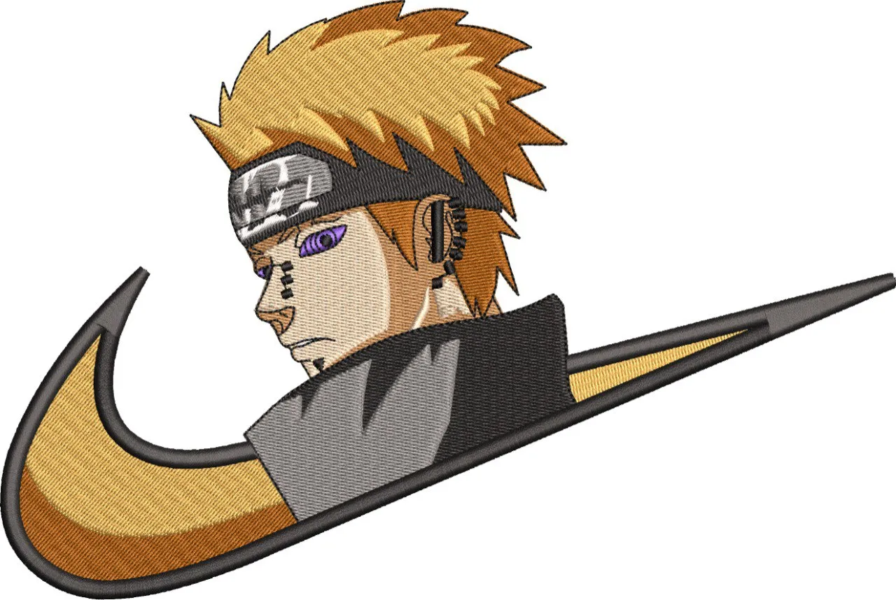 Alternative view of  Pain Naruto in Nike Swoosh Logo 
