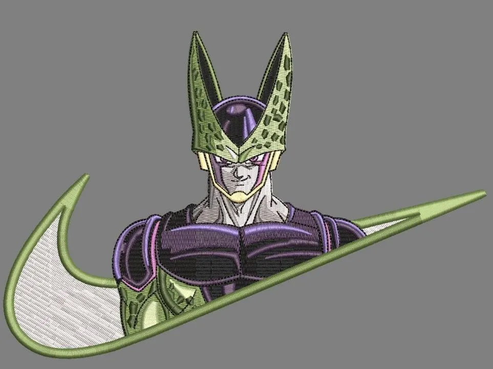 Alternative view of  Perfect Cell Embroidered in Nike Swoosh 