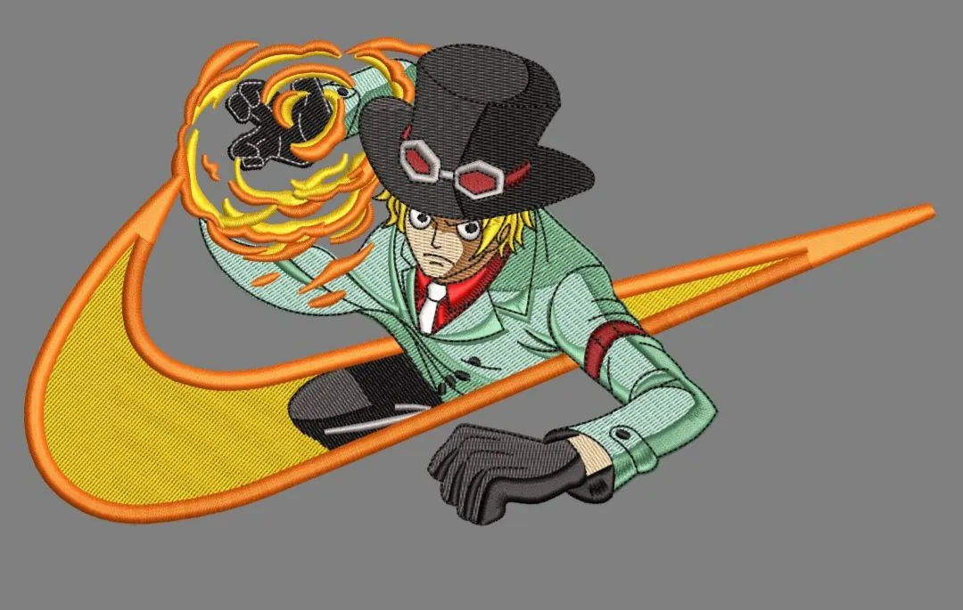 Alternative view of  Sabo with Fire Fist in Nike Logo 