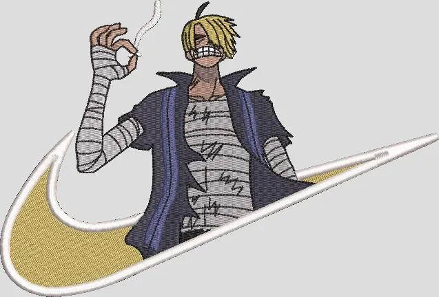 Alternative view of  Sanji One Piece in Nike Swoosh 