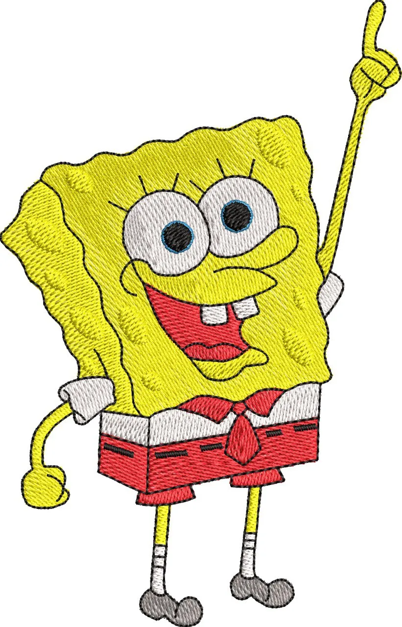Alternative view of  SpongeBob SquarePants Embroidered Pose 