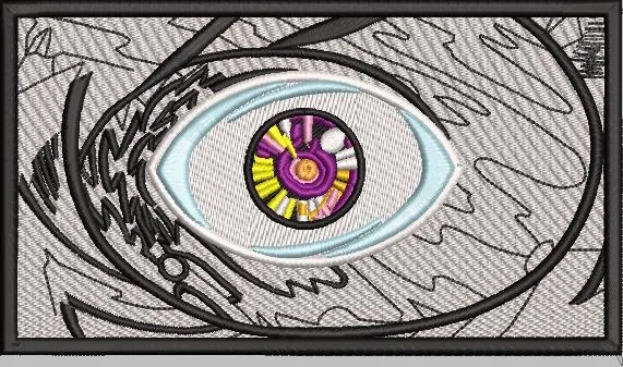 Alternative view of  Surreal Digital Eye with Geometric Pupil 
