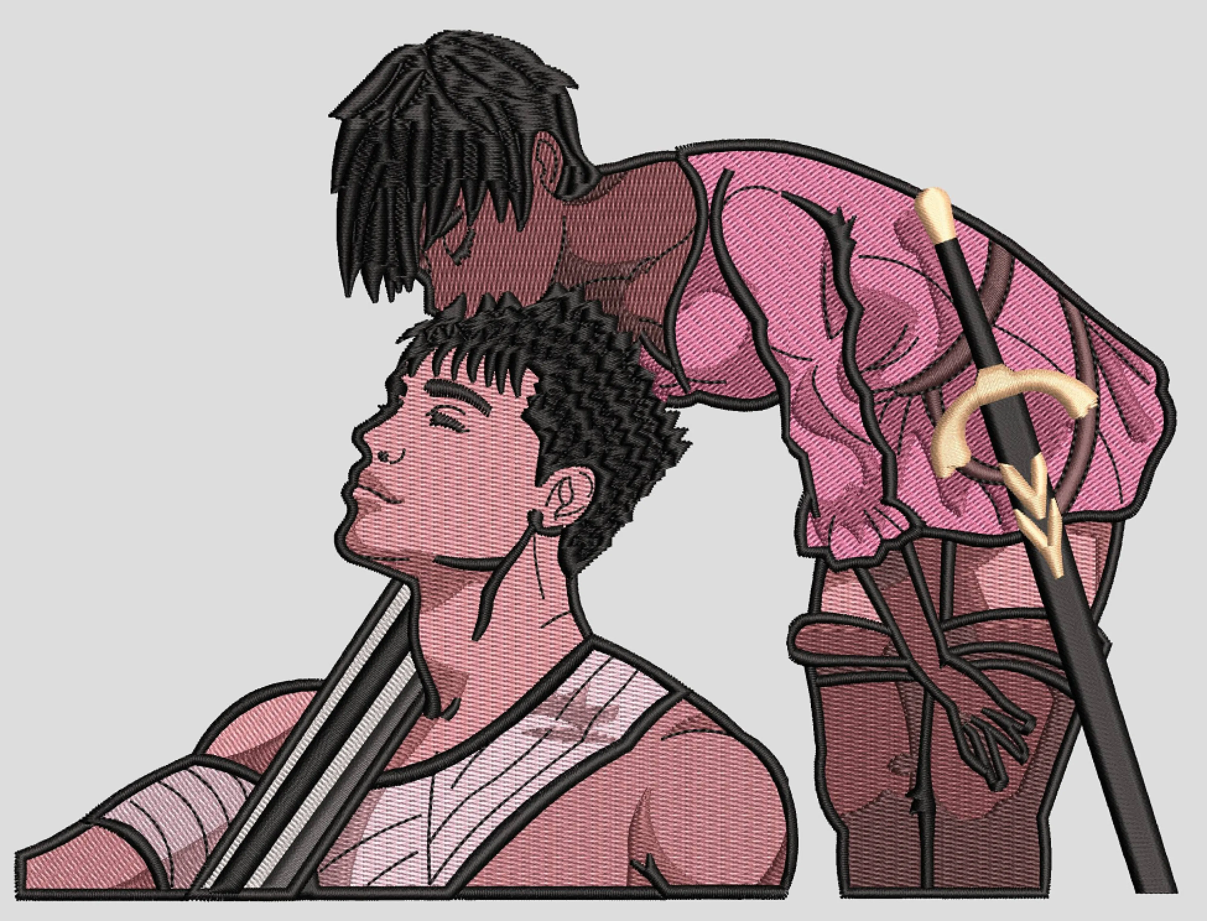 Alternative view of  Tender Sword Kiss Scene 