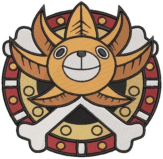 Alternative view of  Thousand Sunny Jolly Roger Emblem 