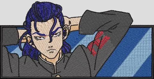 Alternative view of  Tokyo Revengers Draken Embroidery Patch Style 