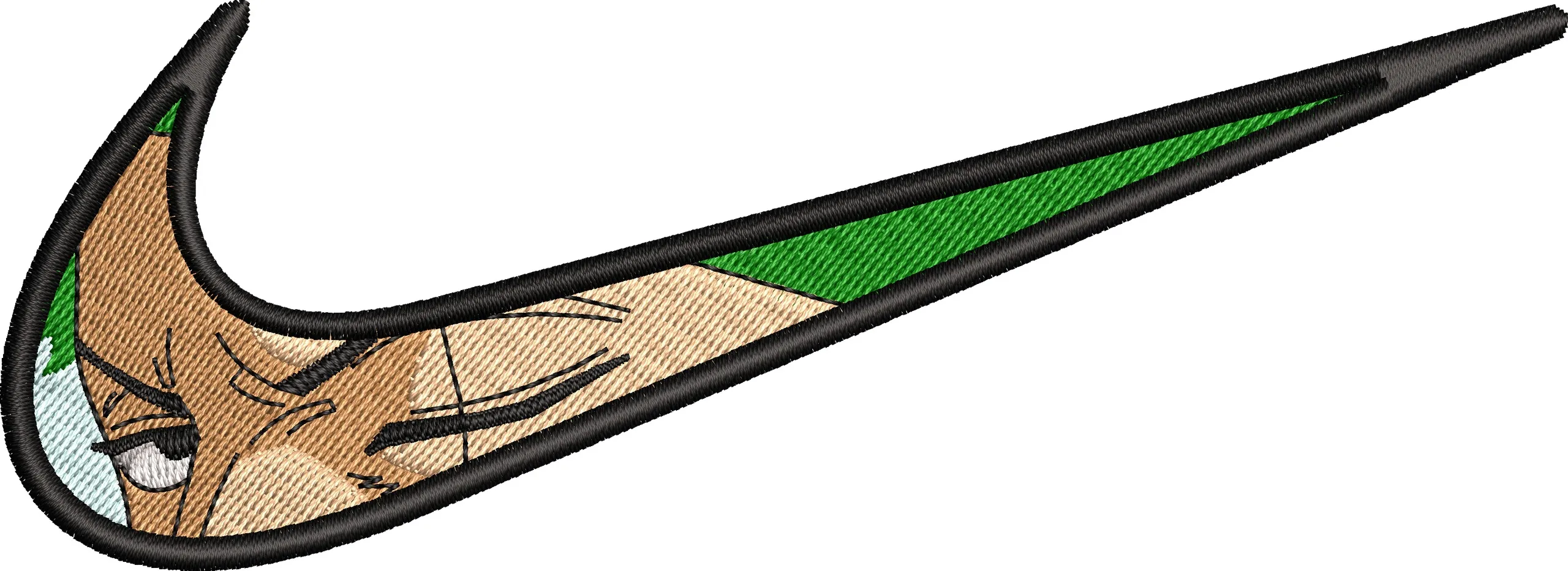 Alternative view of  Yusuke Urameshi Face in Nike Swoosh 