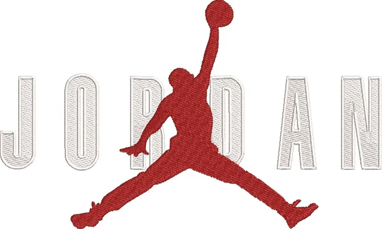 Air Jordan Jumpman Embroidery  embroidery pattern preview