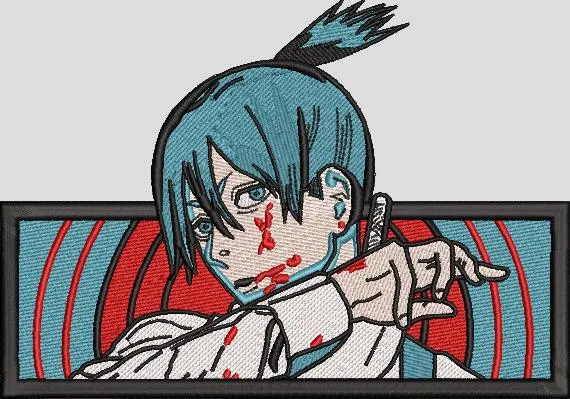  Aki Hayakawa Bloody Action Patch  embroidery pattern preview