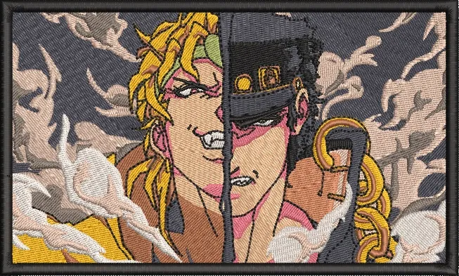 Main preview of  Dio and Jotaro Split Face Patch 