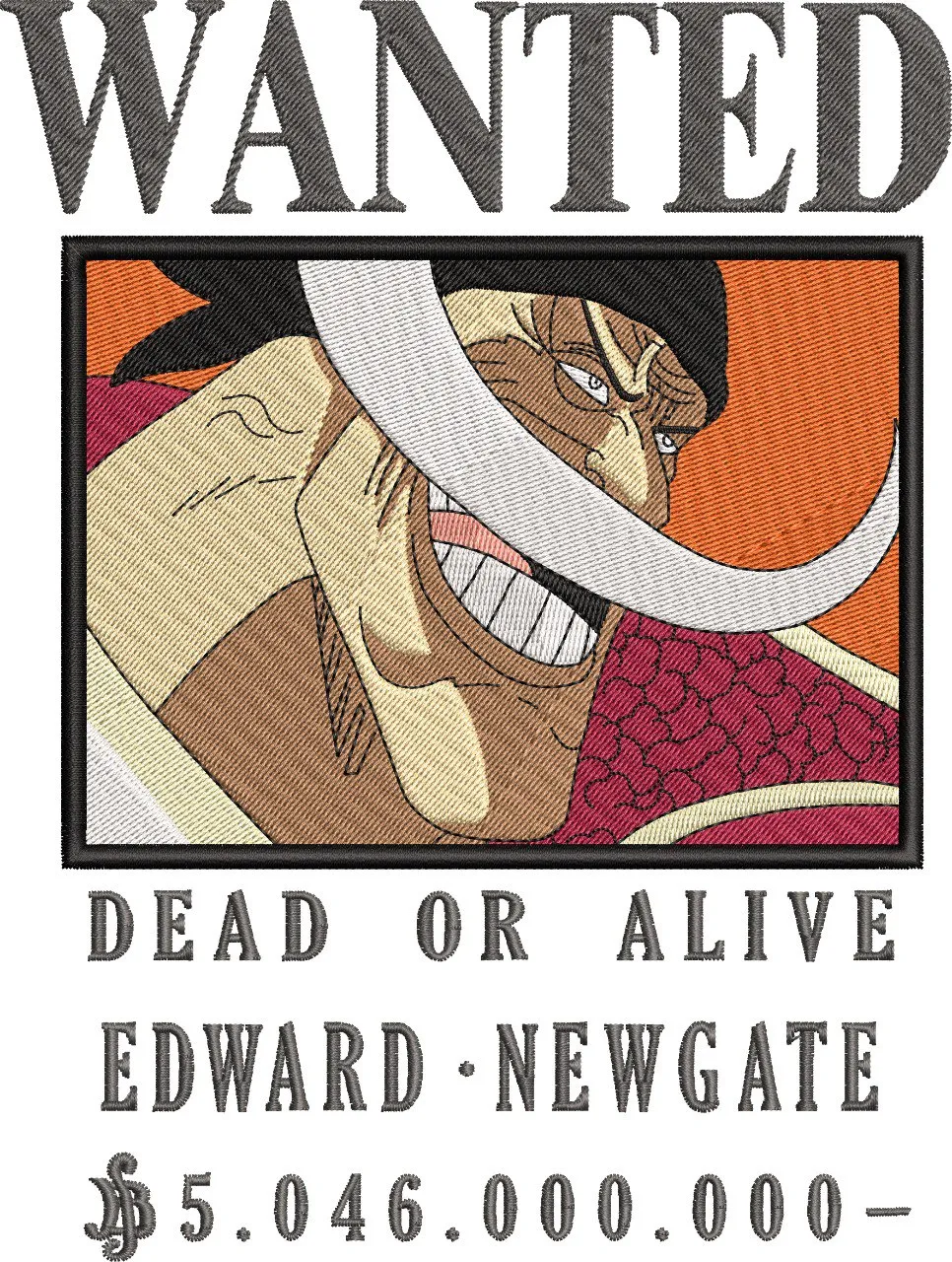 Main preview of  Edward Newgate Wanted Poster One Piece 
