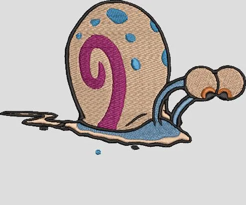 Main preview of  Gary the Snail Embroidery Style 