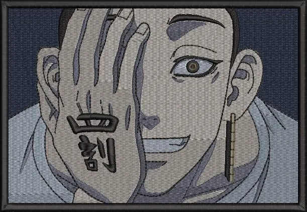 Main preview of  Hanami from Jujutsu Kaisen with Kanji Tattoo 